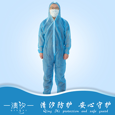 一次性防護(hù)服SMS、pp材質(zhì)